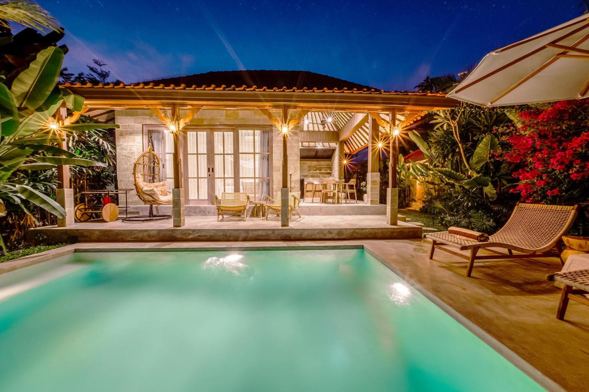 Nyaman Villas By Evdekimi Ubud Phòng bức ảnh