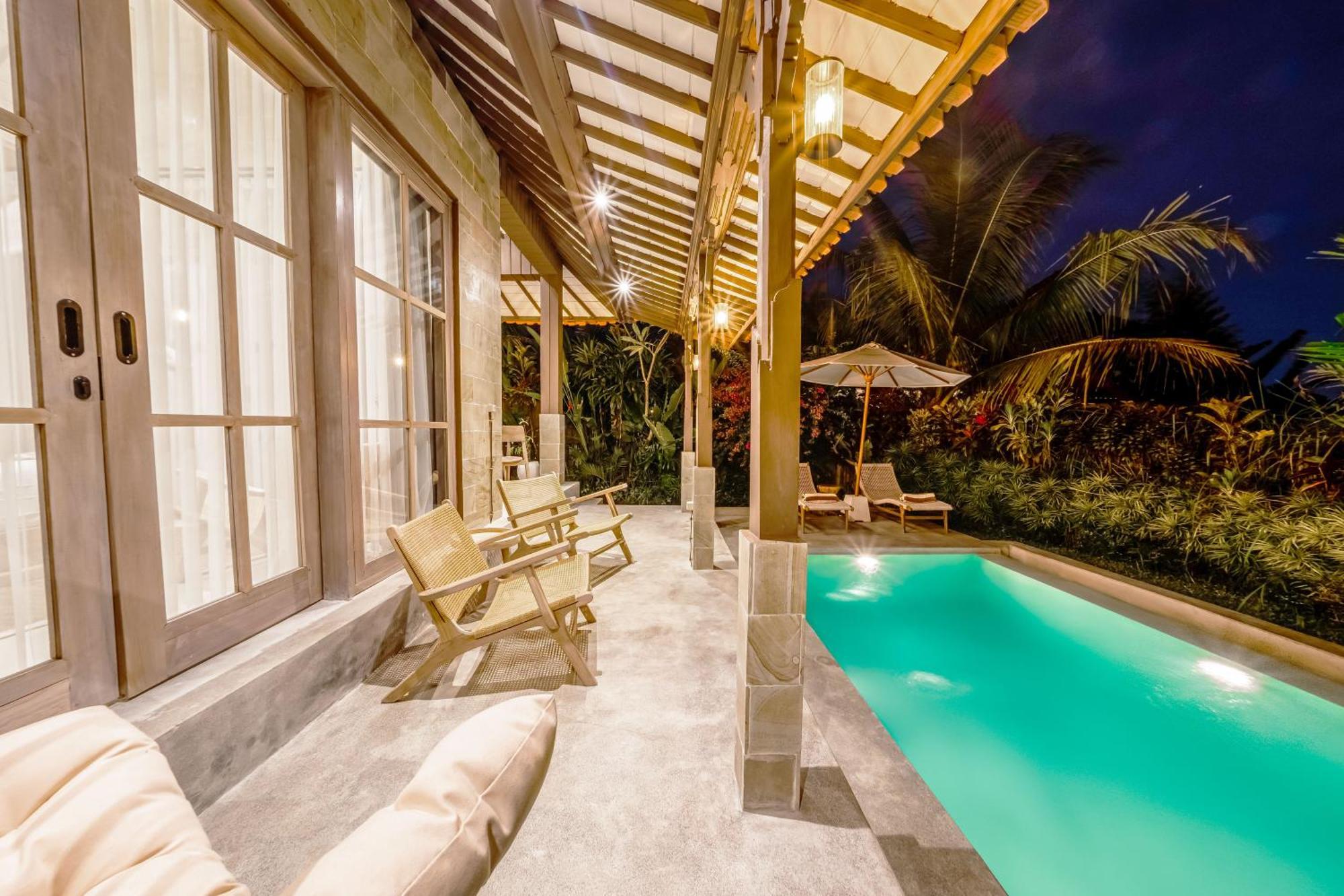 Nyaman Villas By Evdekimi Ubud Phòng bức ảnh